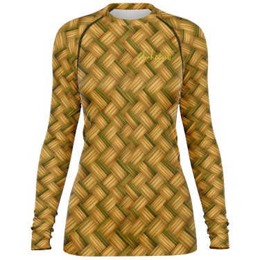 Chokefish™ Long Sleeve Rashguard Textures Woman's Shirt-004